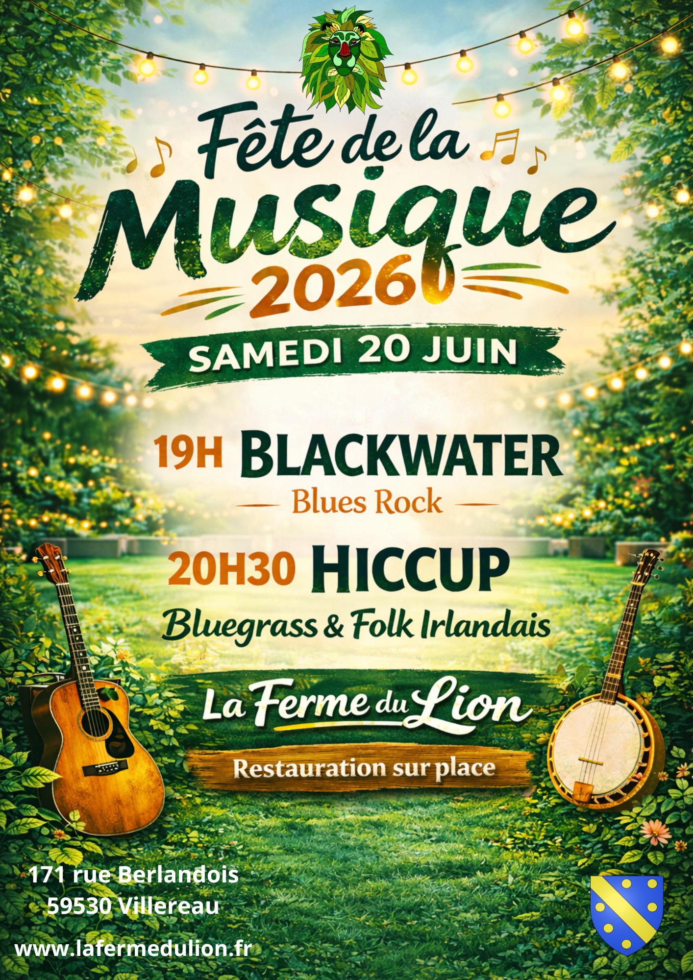 La Ferme du Lion fête la musique 2026